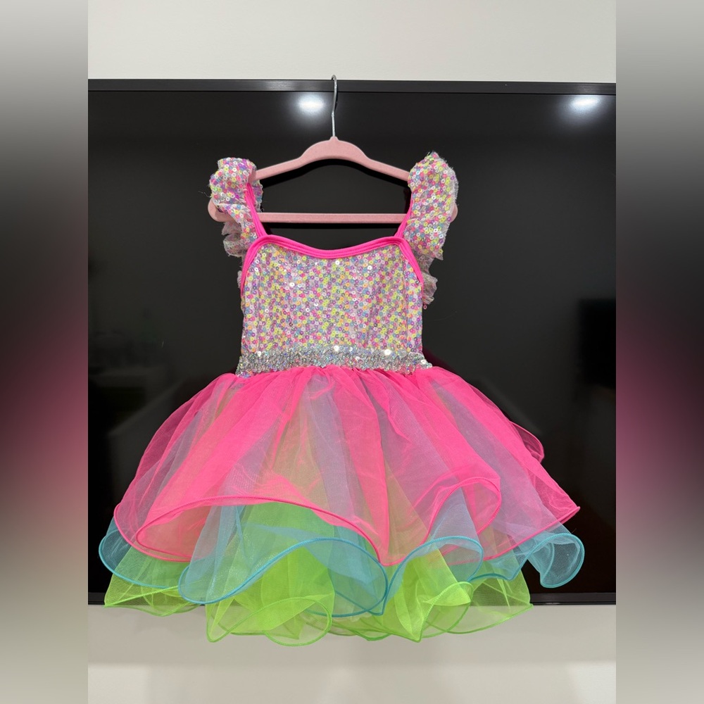 Colorful Kids Tutu Dress (good for show or concert)